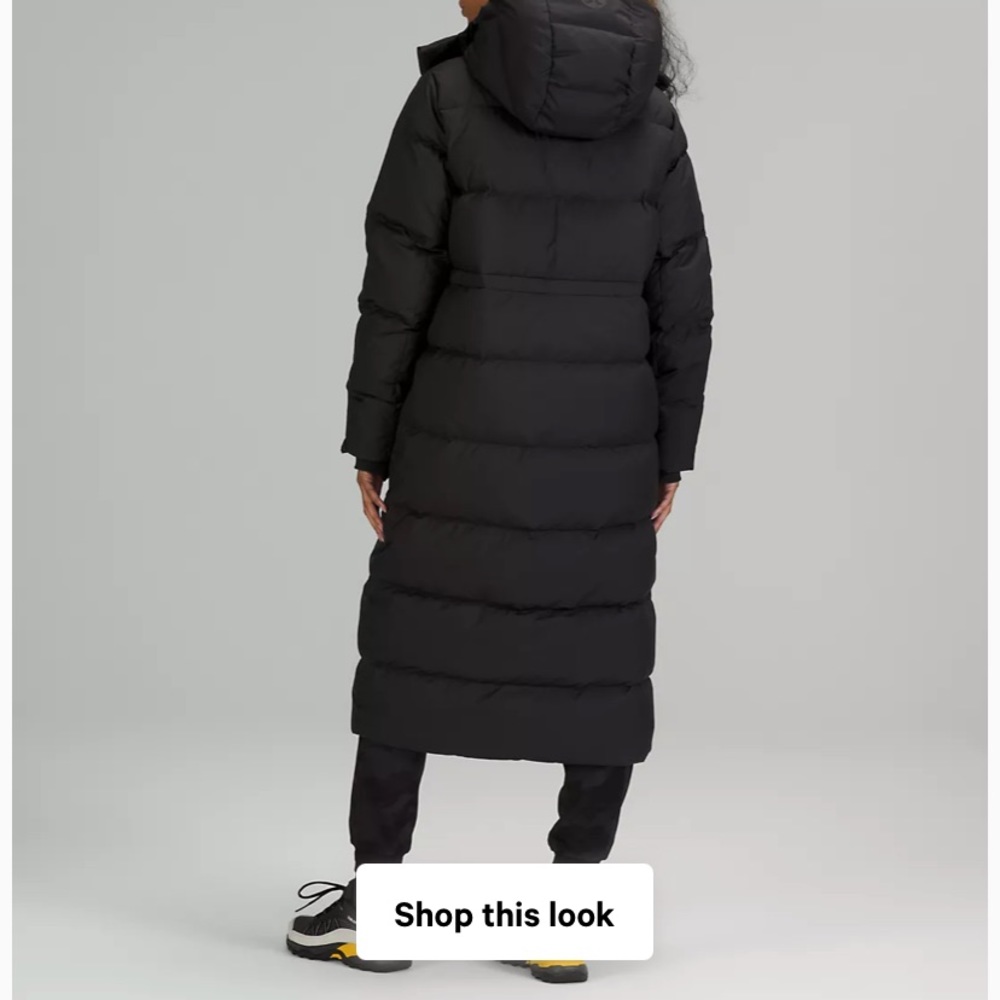 LuluLemon Wunder Puff long jacket